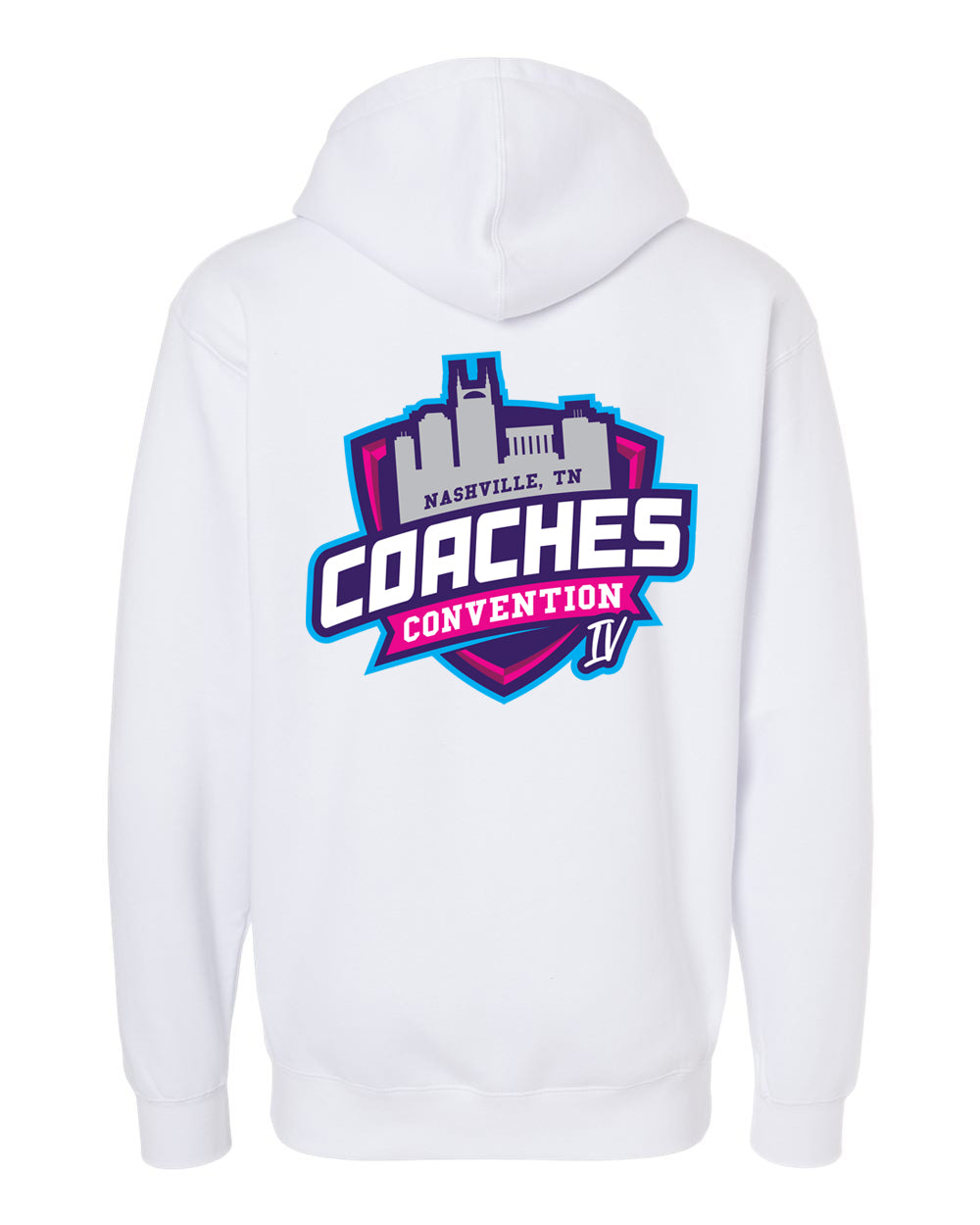CC4 Heavyweight Hooded Sweatshirt (White 2)