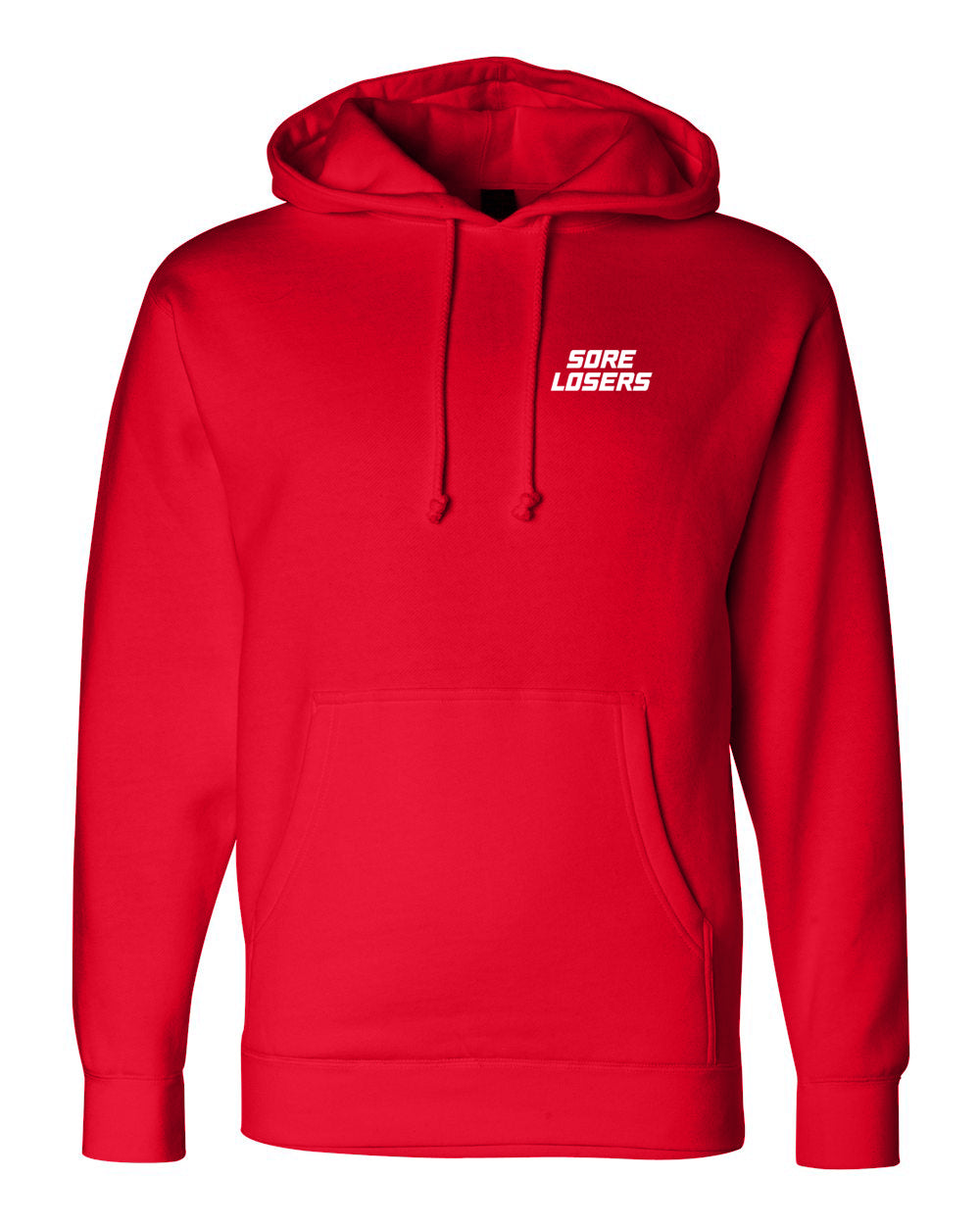 CC4 Heavyweight Hooded Sweatshirt (Red)