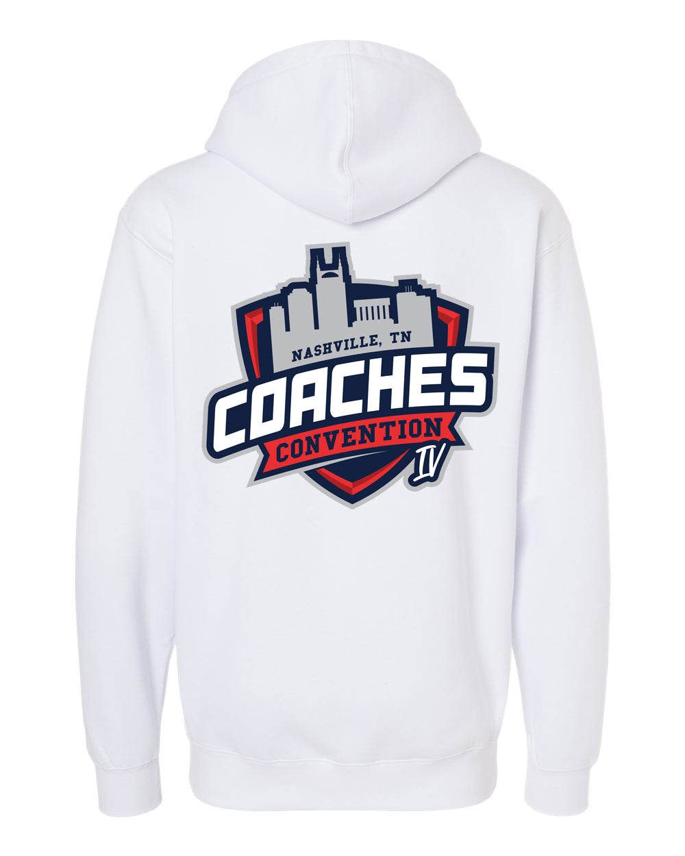 CC4 Heavyweight Hooded Sweatshirt (White 1)