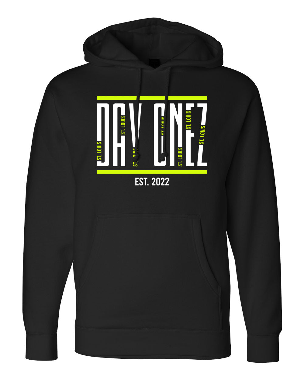 D1Z Est22 Heavyweight Hooded Sweatshirt (Black)