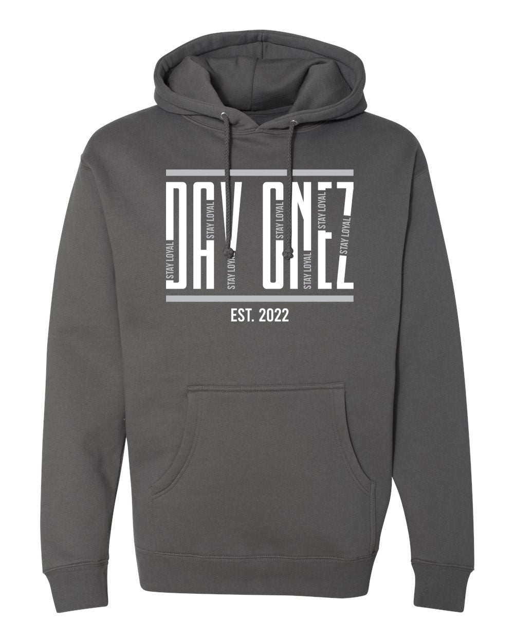 D1Z Est22 Heavyweight Hooded Sweatshirt (Charcoal)