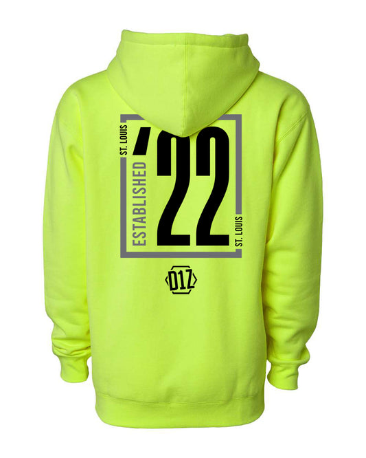 D1Z Est22 Heavyweight Hooded Sweatshirt (Safety)