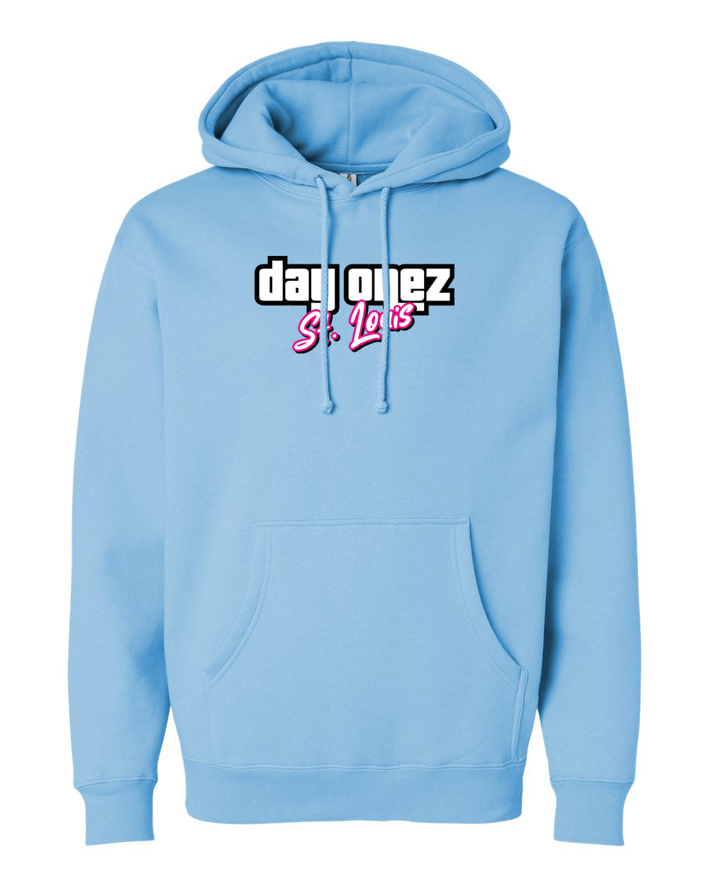 D1Z GTA Heavyweight Hooded Sweatshirt (Aqua)