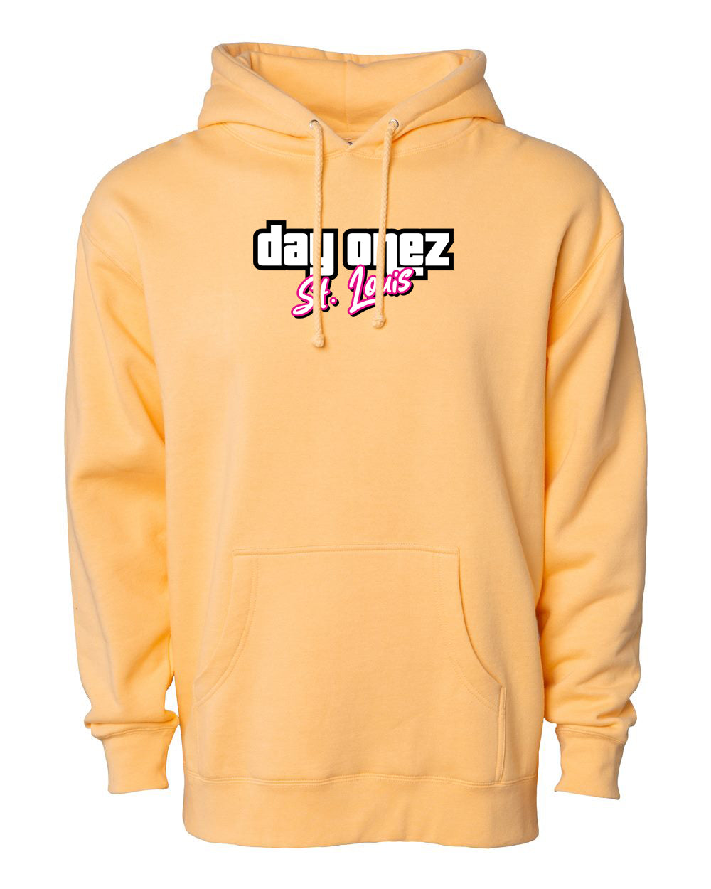 D1Z GTA Heavyweight Hooded Sweatshirt (Peach)