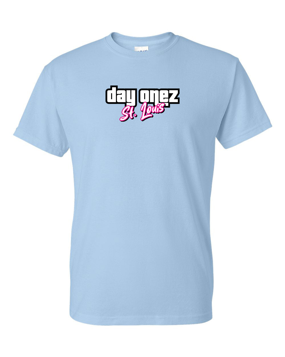 D1Z GTA T-Shirt (Light Blue)