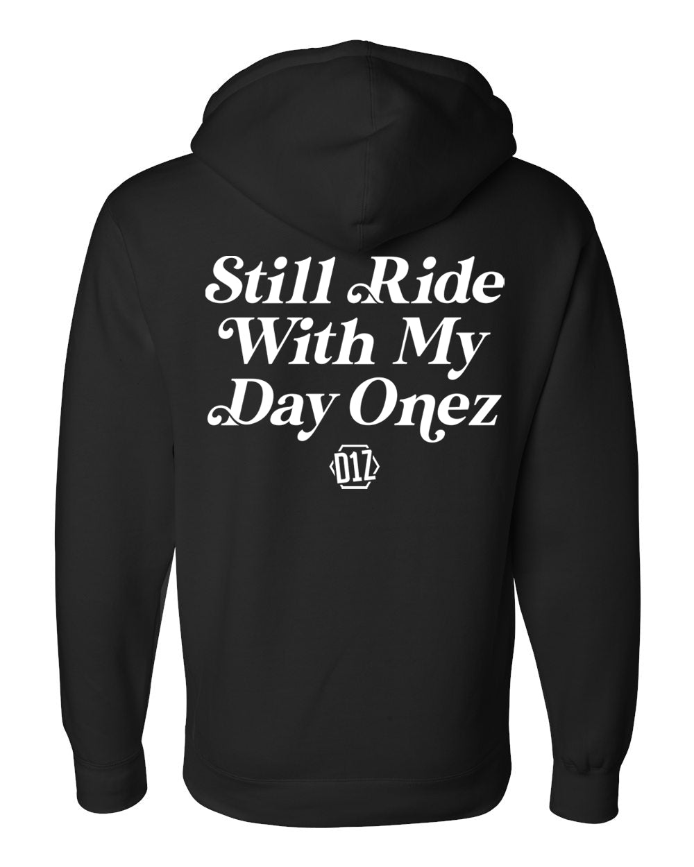 D1Z Still Ride Heavyweight Hooded Sweatshirt (Black)