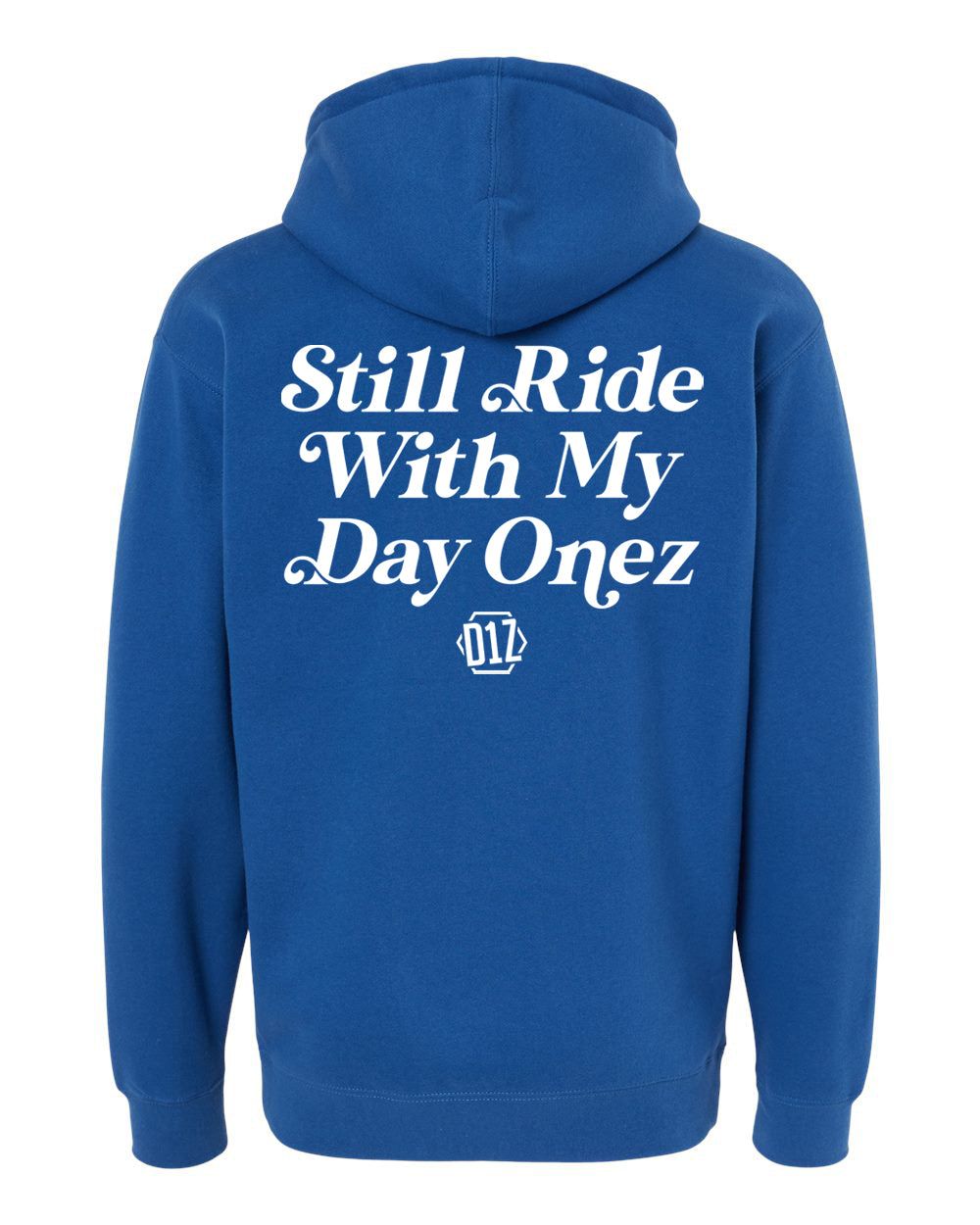 D1Z Still Ride Heavyweight Hooded Sweatshirt (Royal)