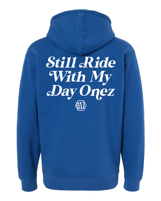 D1Z Still Ride Heavyweight Hooded Sweatshirt (Royal)