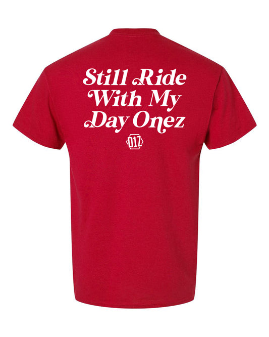 D1Z Still Ride T-Shirt (Red)