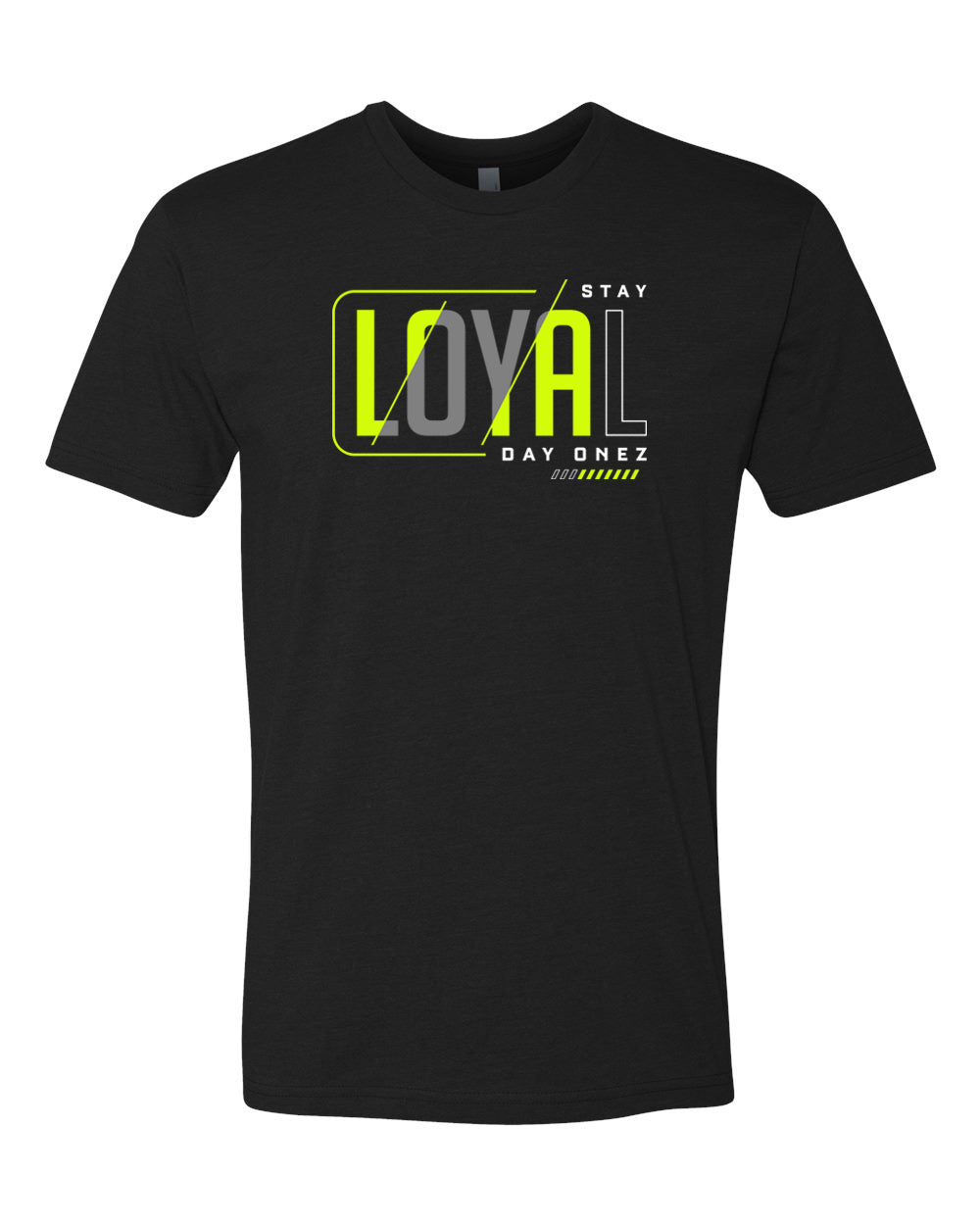 D1Z Stay Loyal Premium T-Shirt (Black/Citron)