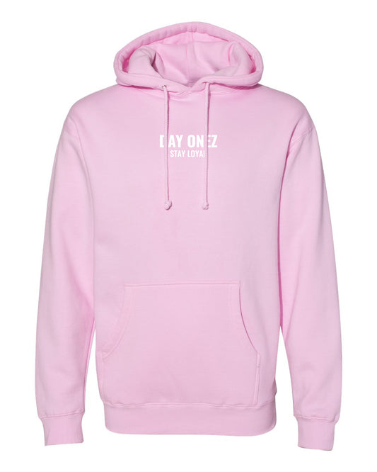 D1Z Stay Loyal Heavyweight Hooded Sweatshirt (Bubblegum)