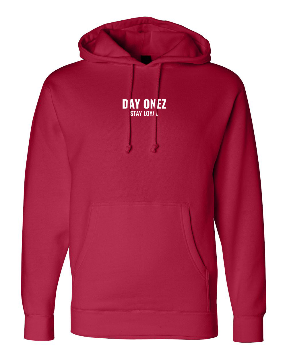 D1Z Stay Loyal Heavyweight Hooded Sweatshirt (Red)