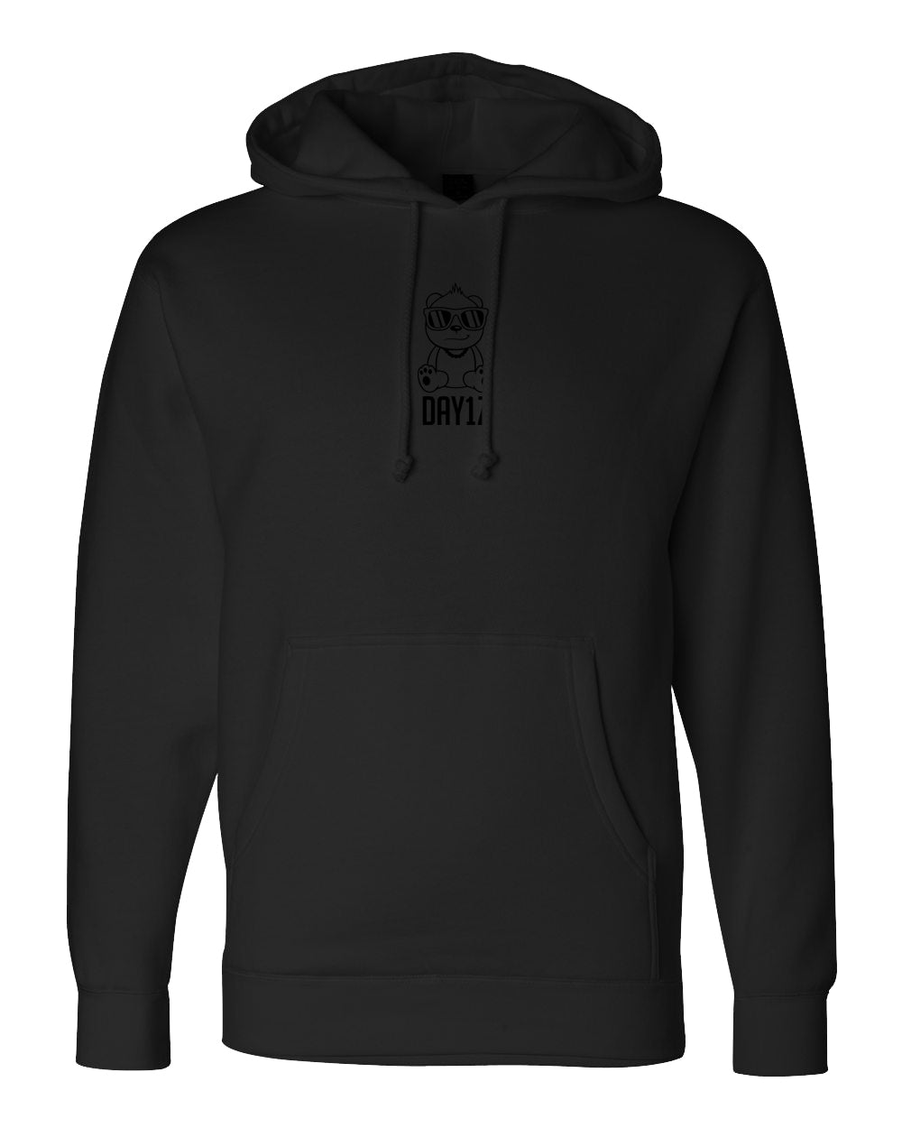 D1Z Blackout Heavyweight Hooded Sweatshirt (Black)