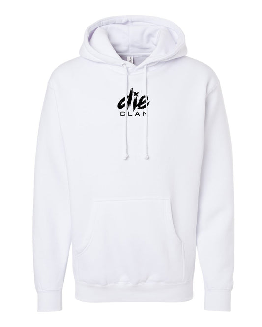 Die Hoodie (White - OG Logo Black)